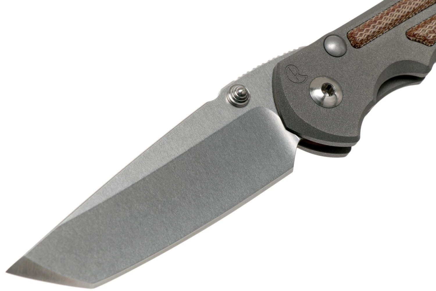 Chris Reeve Large Inkosi Natural Micarta Tanto LIN-1046 Navaja 5 Chris Reeve Large Inkosi Natural Micarta Tanto LIN-1046 Navaja - Imagen 3