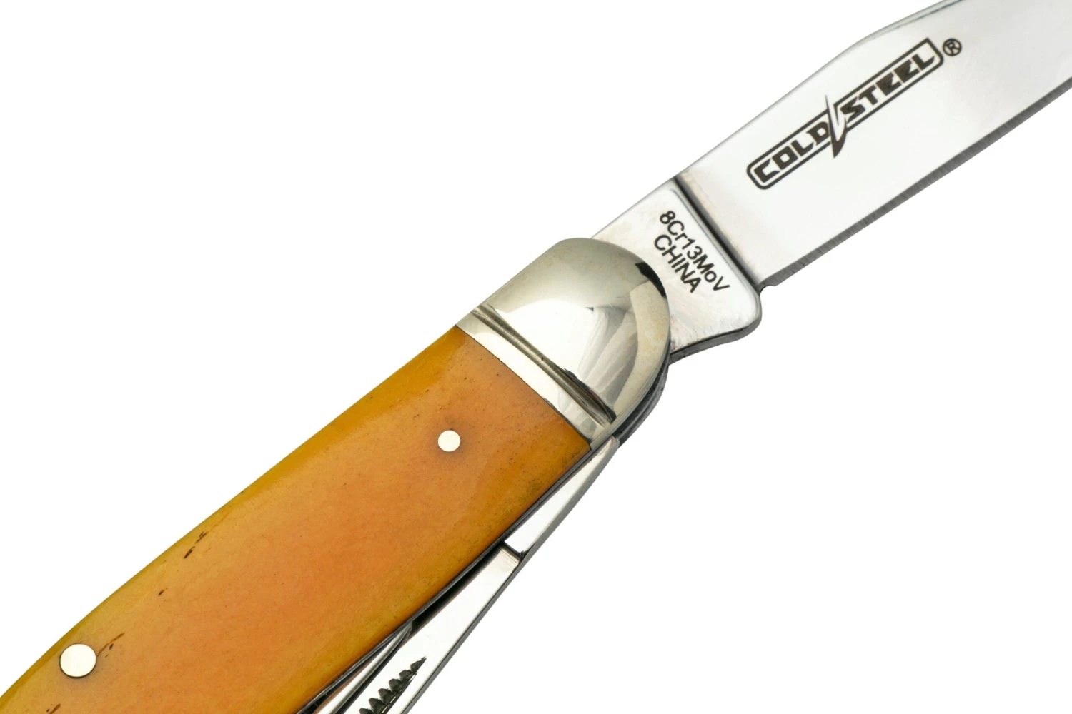 Cold Steel Gentleman's Stockman FL-GSTKM-Y, Yellow Bone, Navaja 7 Cold Steel Gentleman's Stockman FL-GSTKM-Y, Yellow Bone, Navaja - Imagen 5