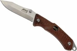 EKA Swede 9, G10, Bubinga, 604101 -Luz de Acero EK 604101 02 eka swede 9 wood ek 604101 02