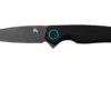 Black Fox Argus BF-760 Blackwashed D2 Black G10 Mango, Navaja -Luz de Acero FOBF 760 01 blackfox