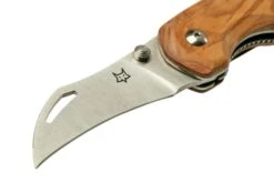 Fox Knives Spora Mushroom Satin Olive FX-409OL, Cuchillo Para Setas -Luz de Acero FOFX 409OL 03 foxknives