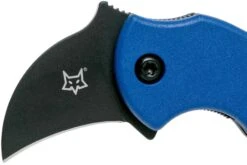 Fox Mini-KA FX-535BLB Blue & Black, Navaja Llavero Karambit -Luz de Acero FOFX 535BLB 03 fox knives