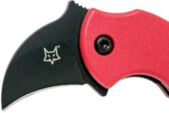 Fox Mini-KA FX-535RB Red & Black, Navaja Llavero Karambit -Luz de Acero FOFX 535RB 03 fox knives
