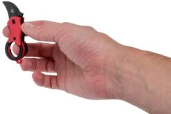 Fox Mini-KA FX-535RB Red & Black, Navaja Llavero Karambit -Luz de Acero FOFX 535RB 07 fox knives