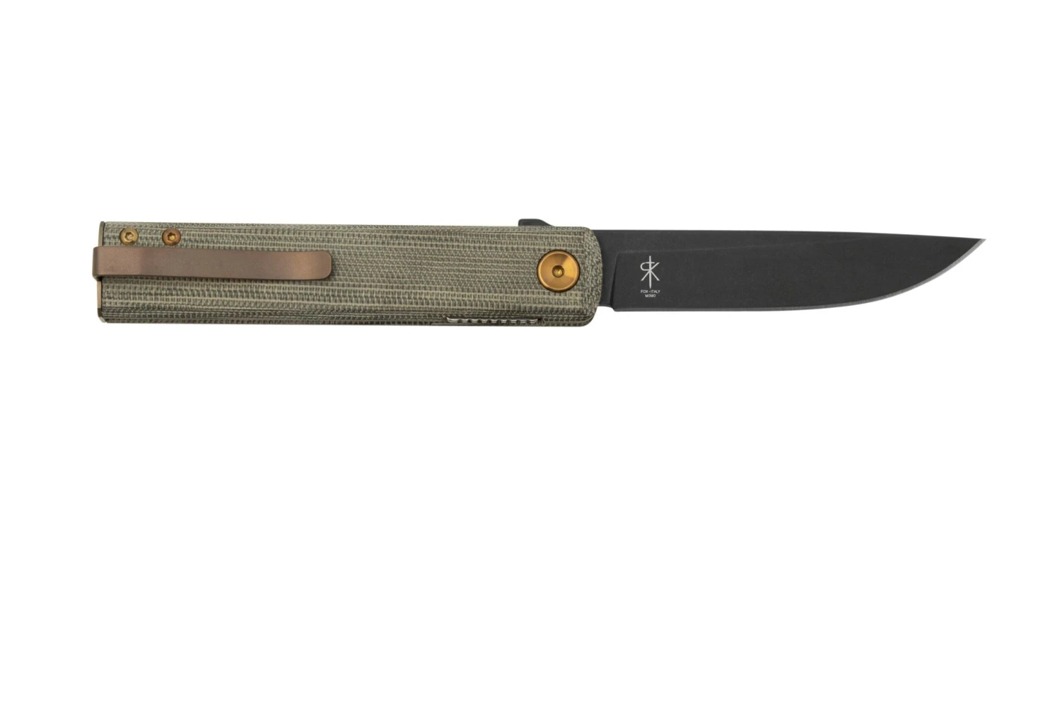 Fox Knives Chnops, FX-543MI, OD Green Micarta, Navaja M390, Knivesandtools Exclusive 4 Fox Knives Chnops, FX-543MI, OD Green Micarta, Navaja M390, Knivesandtools Exclusive - Imagen 2