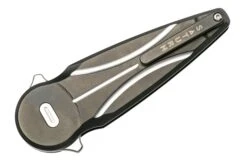 Fox Knives Saturn Satin, Titanium PVD FX-551 Ti, Navaja -Luz de Acero FOFX 551TI 04 fox