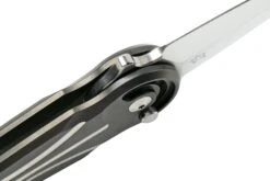 Fox Knives Saturn Satin, Titanium PVD FX-551 Ti, Navaja -Luz de Acero FOFX 551TI 06 fox