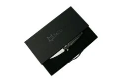 Fox Knives Saturn Satin, Titanium PVD FX-551 Ti, Navaja -Luz de Acero FOFX 551TI 10 fox