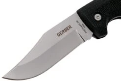 Gerber Gator 06069 Clip Point, Fine Edge Navaja -Luz de Acero GE6069 03 gerber ge6069 03