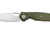 GiantMouse ACE REO Green Canvas Micarta Satin Magnacut, Navaja 1 GiantMouse ACE REO Green Canvas Micarta Satin Magnacut, Navaja -Luz de Acero GM REO GRN CANVAS 01 giantmouse