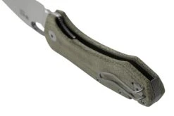 GiantMouse ACE Atelier, Elmax, Green Canvas Micarta Navaja 11 GiantMouse ACE Atelier, Elmax, Green Canvas Micarta Navaja -Luz de Acero GMATELIER GRN CANVAS 04 giantmouse