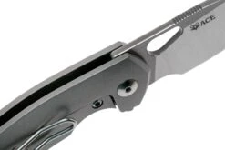 GiantMouse ACE Riv Titanium Navaja, Voxnaes & Anso Design -Luz de Acero GMRIV TITANIUM 06 giantmouse