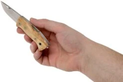 Helle Kletten 662 Navaja Bushcraft -Luz de Acero HE662 08 helle