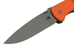 Rick Hinderer FireTac Spanto Acid Stonewash, Working Finish Orange G10, Navaja -Luz de Acero HRK FT SP WF OR 03 hinderer