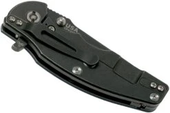 Rick Hinderer Jurassic Slicer Battle Black, Blue/Black G10 CPM 20CV Navaja -Luz de Acero HRK JU SL BBL BB 04 rick hinderer knives