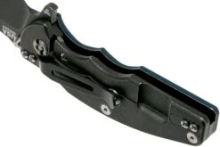 Rick Hinderer Jurassic Slicer Battle Black, Blue/Black G10 CPM 20CV Navaja -Luz de Acero HRK JU SL BBL BB 05 rick hinderer knives