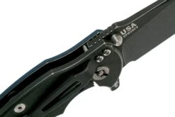 Rick Hinderer Jurassic Slicer Battle Black, Blue/Black G10 CPM 20CV Navaja -Luz de Acero HRK JU SL BBL BB 06 rick hinderer knives