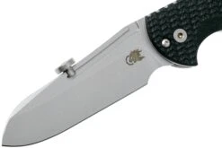 Rick Hinderer XM Slippy 3 Sheepfoot 20CV Black G10 Navaja Slipjoint" -Luz de Acero HRK SLIPPY SF BK 03 rick hinderer