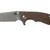 Rick Hinderer XM18 3” Skinny Slicer Linerlock, Flat Dark Earth G10 Navaja -Luz de Acero HRK XM18 3 SKSLSW FD 01 rick hinderer knives