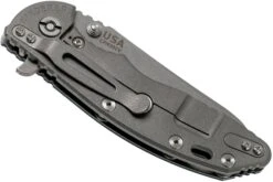 Rick Hinderer XM18 3.5 Skinny Sheepsfoot 20CV Working Finish, Blue/Black G10 Navaja" -Luz de Acero HRK XM18 35 SSWF BB 04 rick hinderer knives