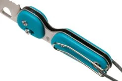 The James Brand The Redstone, Glacier + Satin, Serrated, Navaja 12 The James Brand The Redstone, Glacier + Satin, Serrated, Navaja -Luz de Acero JAKN118162 01 05 the james brand