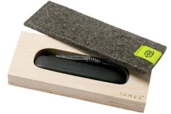 The James Brand The Pike, Black G10 Navaja -Luz de Acero JAKPIKEKN110113 00 08 the james brand