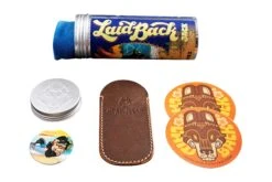 Jack Wolf Laid Back Jack LAIDB-02-TI-JIG Titanium Jigged, Slipjoint Navaja -Luz de Acero JW LAIDB 02 TI JIG 06 jackwolf