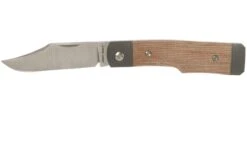 Jack Wolf Sharpshooter Jack, Natural Canvas Micarta SHSH-MNA Navaja Slipjoint