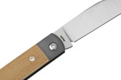 Jack Wolf Venom Jack VEN-01-NAT Canvas Micarta Natural, Navaja Slipjoint 13 Jack Wolf Venom Jack VEN-01-NAT Canvas Micarta Natural, Navaja Slipjoint -Luz de Acero JW VEN 01 NAT 05 jackwolf