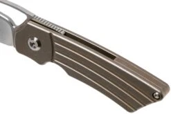 Kansept Goblin K2016A5 Titanium Grooves Navaja, Diseño Marshall Noble -Luz de Acero KSK2016A5 07 kansept