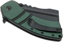 Kansept XL Korvid T1030A1 Black, OD Green Black G10 Navaja, Justin Koch Design -Luz de Acero KST1030A1 04 kansept
