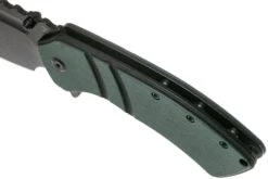 Kansept XL Korvid T1030A1 Black, OD Green Black G10 Navaja, Justin Koch Design -Luz de Acero KST1030A1 07 kansept