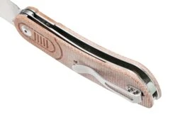 Kansept Reverie T2025A6 Stonewashed, Brown Micarta Navaja, Diseño Justin Lundquist 14 Kansept Reverie T2025A6 Stonewashed, Brown Micarta Navaja, Diseño Justin Lundquist -Luz de Acero KST2025A6 05 kansept