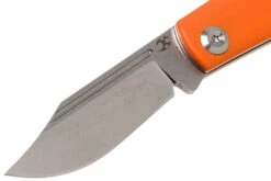 Kansept Bevy T2026S8 Orange G10 Navaja, Diseño Nick Swan -Luz de Acero KST2026S8 03 kansept
