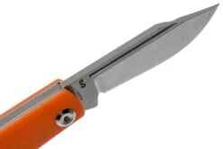 Kansept Bevy T2026S8 Orange G10 Navaja, Diseño Nick Swan -Luz de Acero KST2026S8 06 kansept