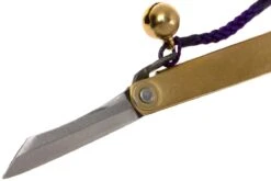 Higonokami Navaja 3,8 Cm HIGO02, SK-acero Al Carbono Con Acollador -Luz de Acero KT HIGO02 03 higonokami kt higo02 03