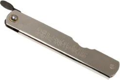 Higonokami Navaja 7,3 Cm HIGO04SL, Acero Al Carbono -Luz de Acero KT HIGO04SL 04 higonokami kt higo04sl 04