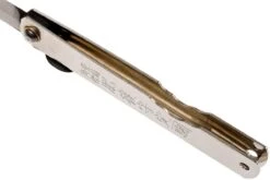 Higonokami Navaja 7,3 Cm HIGO04SL, Acero Al Carbono -Luz de Acero KT HIGO04SL 05 higonokami kt higo04sl 05