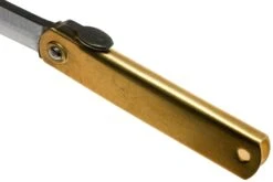 Higonokami Navaja 5 Cm HIGO75BRS, SK-acero Al Carbono, Latón 18 Higonokami Navaja 5 Cm HIGO75BRS, SK-acero Al Carbono, Latón -Luz de Acero KT HIGO75BRS 07 higonokami