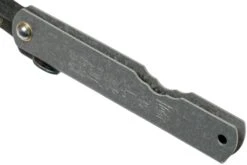 Higonokami Navaja 7,3 Cm HIGOC9B, Blue Paper Steel, Grey Steel -Luz de Acero KT HIGOC9B 05 higonokami