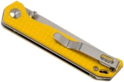 Kizer Begleiter Mini V3458RN4 N690, Yellow G10, Navaja, Diseño Azo -Luz de Acero KZV3458RN4 04 kizer
