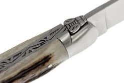 Forge Laguiole 11cm Cuerno De Venado 1211INCFBRI -Luz de Acero LA1211INCFBRI 04 forge de laguiole la1211incfbri 04