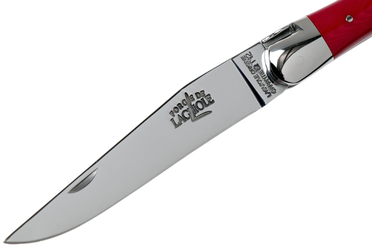 Forge Laguiole 1211INTCROUB 11cm, Rojo Micarta, Navaja Laguiole 5 Forge Laguiole 1211INTCROUB 11cm, Rojo Micarta, Navaja Laguiole - Imagen 3