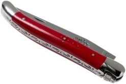 Forge Laguiole 1211INTCROUB 11cm, Rojo Micarta, Navaja Laguiole 13 Forge Laguiole 1211INTCROUB 11cm, Rojo Micarta, Navaja Laguiole -Luz de Acero LA1211INTCROUB 04 forge de laguiole