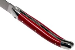 Forge Laguiole 1211INTCROUB 11cm, Rojo Micarta, Navaja Laguiole 14 Forge Laguiole 1211INTCROUB 11cm, Rojo Micarta, Navaja Laguiole -Luz de Acero LA1211INTCROUB 05 forge de laguiole