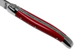 Forge Laguiole 1211INTCROUB 11cm, Rojo Micarta, Navaja Laguiole 16 Forge Laguiole 1211INTCROUB 11cm, Rojo Micarta, Navaja Laguiole -Luz de Acero LA1211INTCROUB 07 forge de laguiole