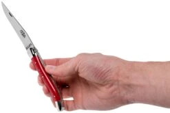 Forge Laguiole 1211INTCROUB 11cm, Rojo Micarta, Navaja Laguiole 17 Forge Laguiole 1211INTCROUB 11cm, Rojo Micarta, Navaja Laguiole -Luz de Acero LA1211INTCROUB 08 forge de laguiole