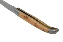 Forge De Laguiole Boraldes Edition 1212EINGE Satin Bolsters Jeneverbeshout, Navaja -Luz de Acero LA1212EINGE BOR 04 forgedelaguiole