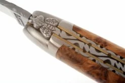 Forge Laguiole 1212FINGEDPG, Madera De Enebro -Luz de Acero LA1212FINGEDPG 05 forge de laguiole la1212fingedpg d5