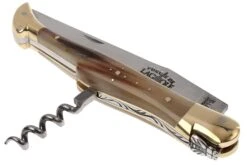 Forge Laguiole 3212B, Punta De Cuerno -Luz de Acero LA3212B 04 forge de laguiole vouwmes la3212b d4